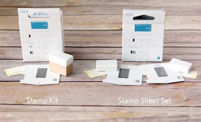 Mint Stamp Kit vs Sheet Set