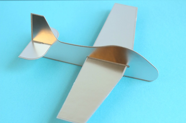 3D Airplane Silhouette Kids Craft | Analisa Murenin for Silhouette