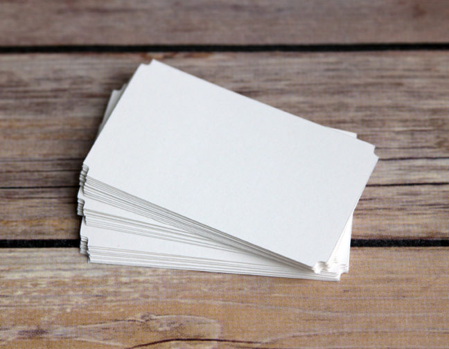 Blank note cards