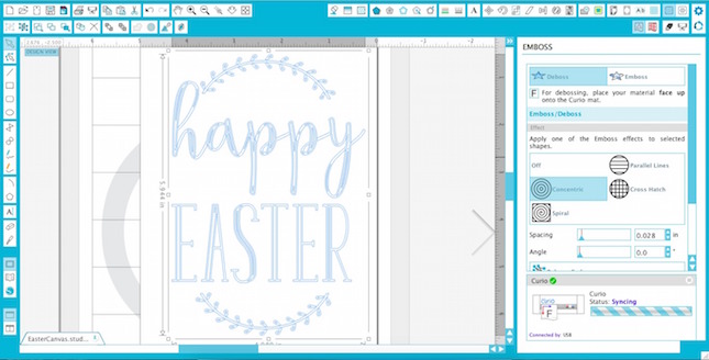 Sketched Canvas Easter Art With Curio™ | Analisa Murenin for Silhouette