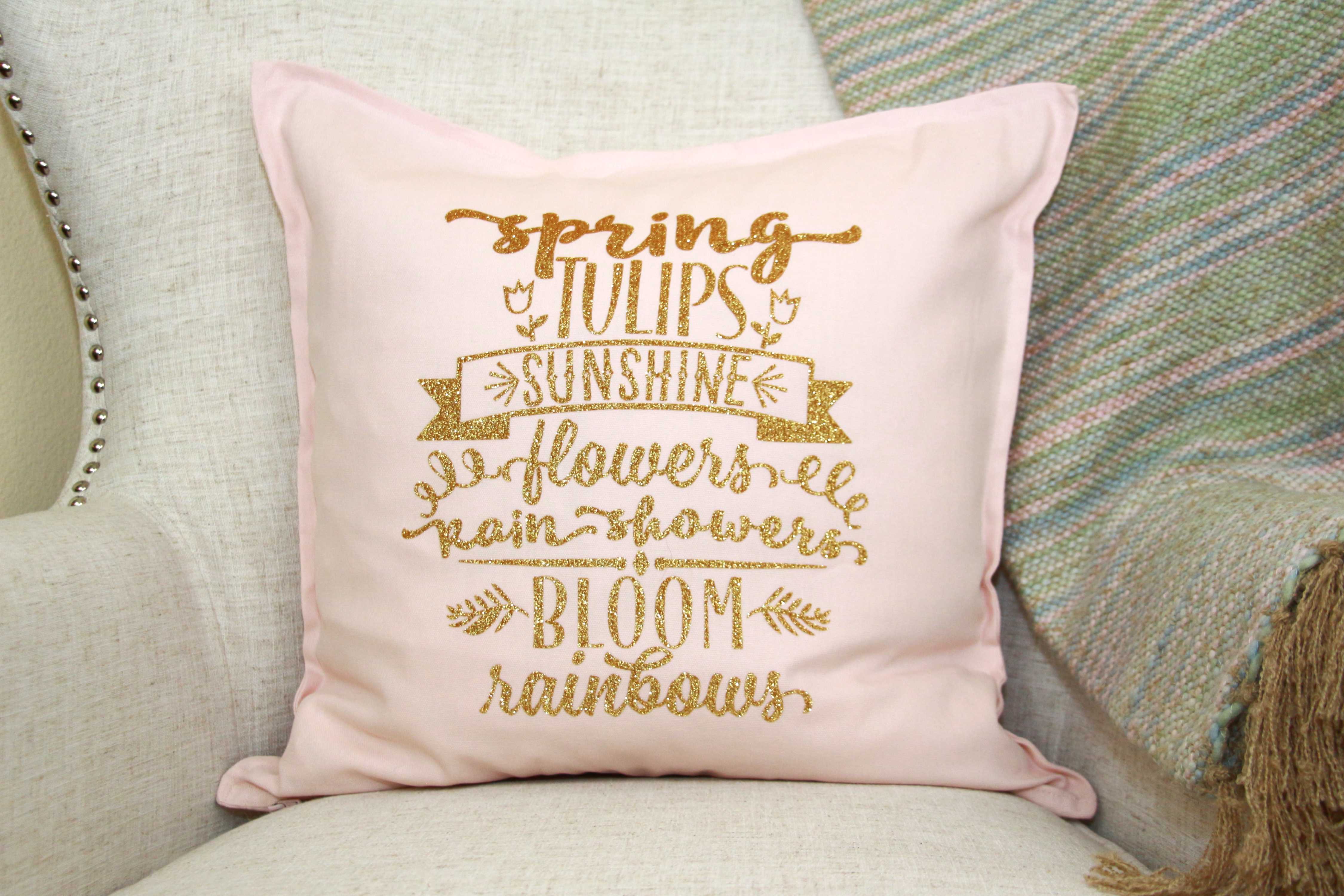 Featured Image for Spring Pillow with Heat Transfer (#108526)