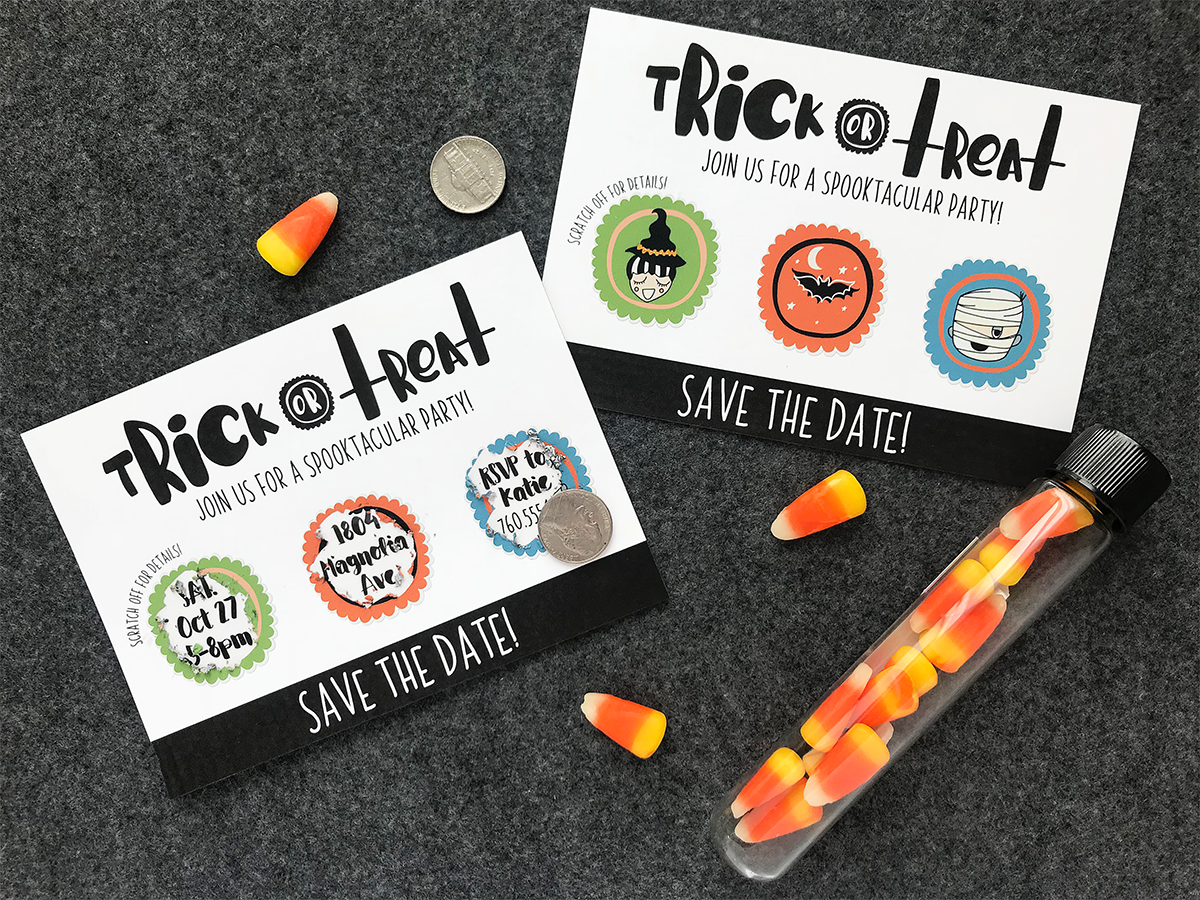 Featured Image for Scratch-off Halloween Party Invites (#118036)
