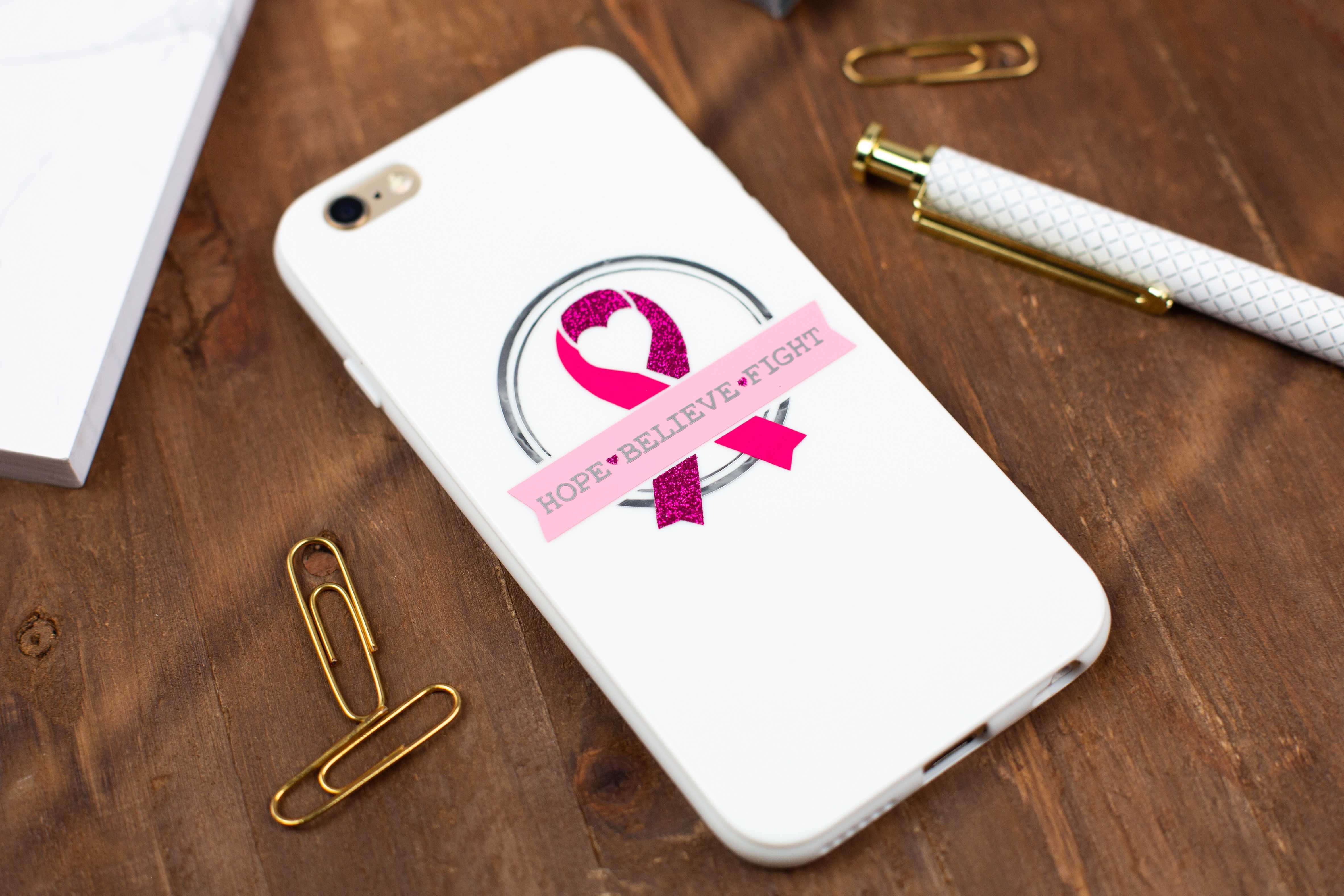 Featured Image for Breast Cancer Awareness Phone Decal (#118287)