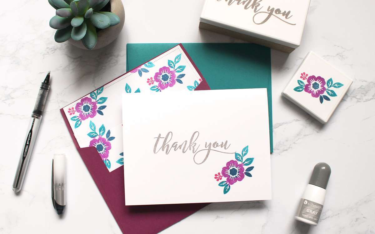 Featured Image for Thank You Notes with Mint Stamp (#120693)