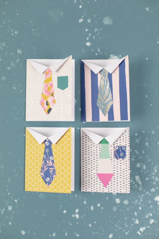 fathers day tie cards