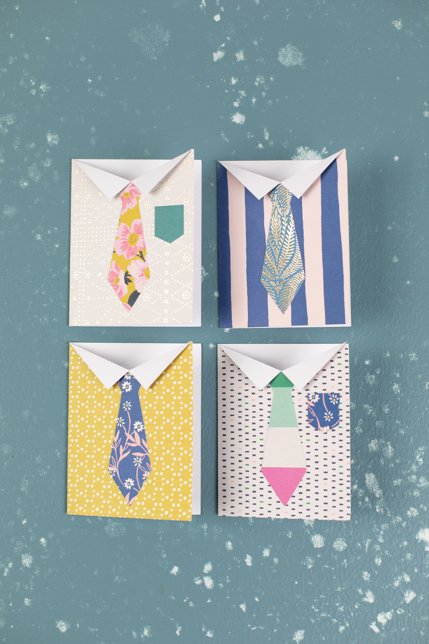 fathers day tie cards