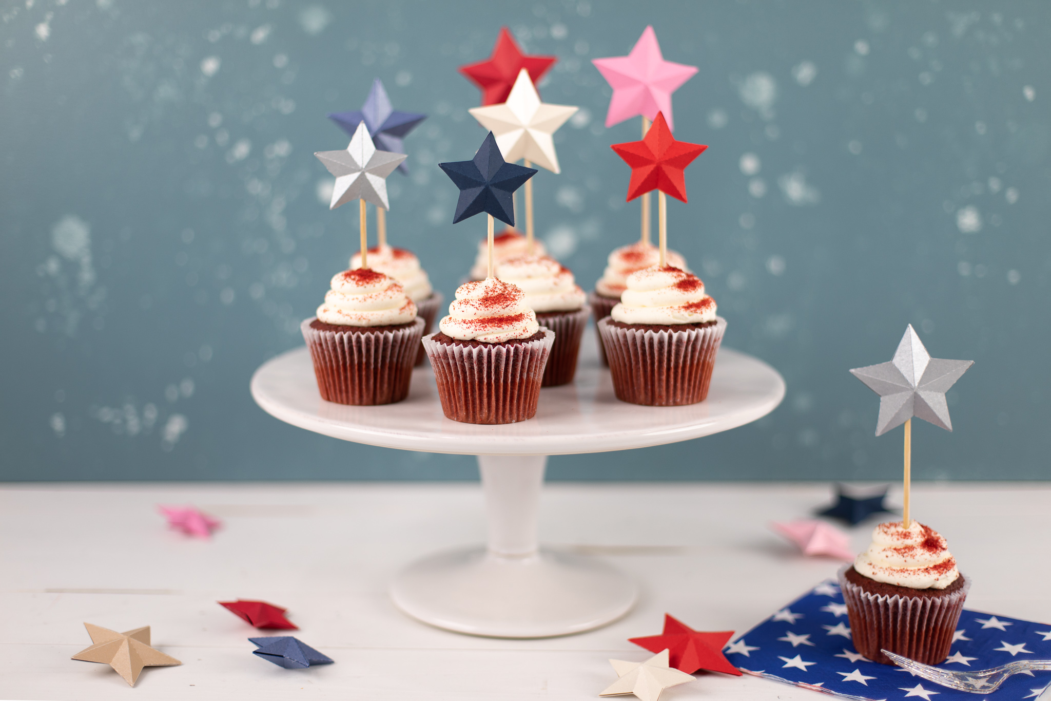 Featured Image for 3D Star Cupcake Toppers (#123194)
