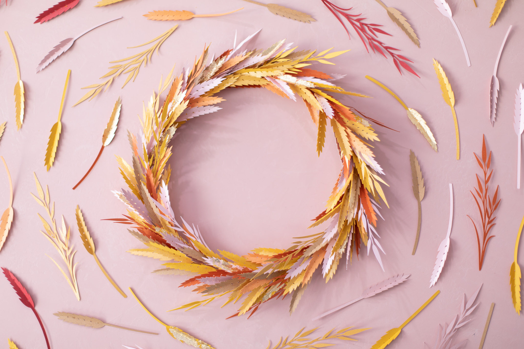 Featured Image for Autumn Wheat Wreath (#125033)
