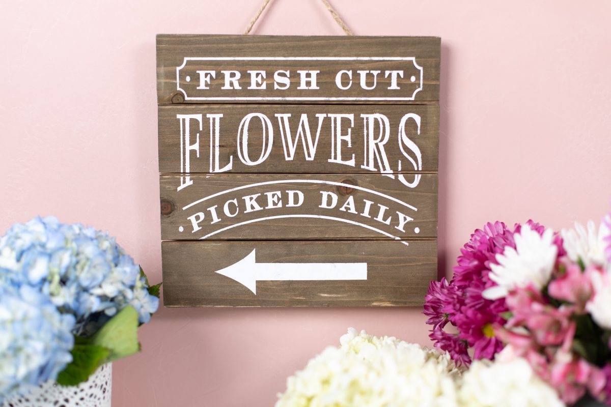 Featured Image for Fresh Picked Flowers Sign (#124852)
