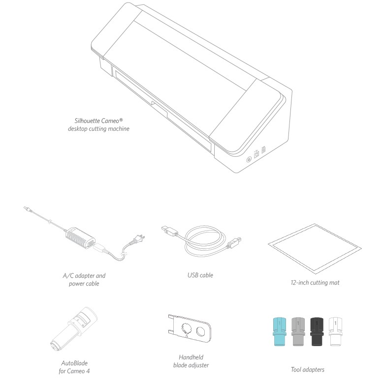 Silhouette Cameo Comparison Chart