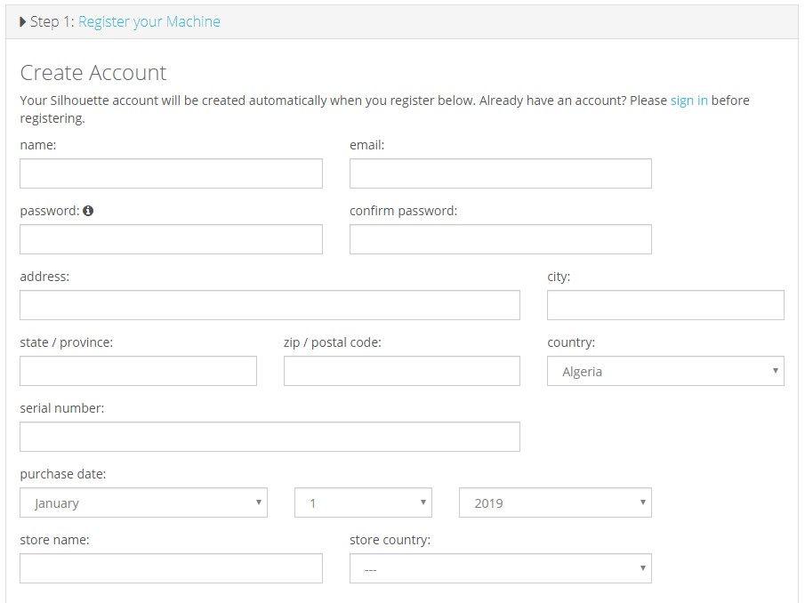 deactivate silhouette connect serial