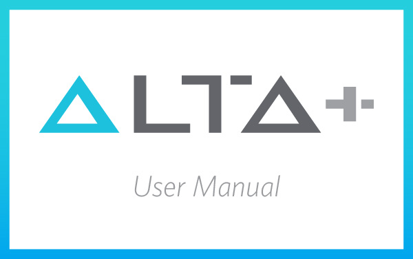 Featured Image for Alta Plus Manual (#127405)