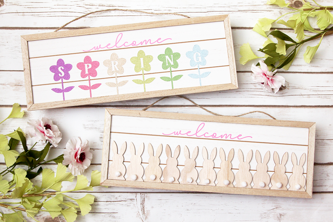Featured Image for Quick Spring Welcome Sign (#130069)